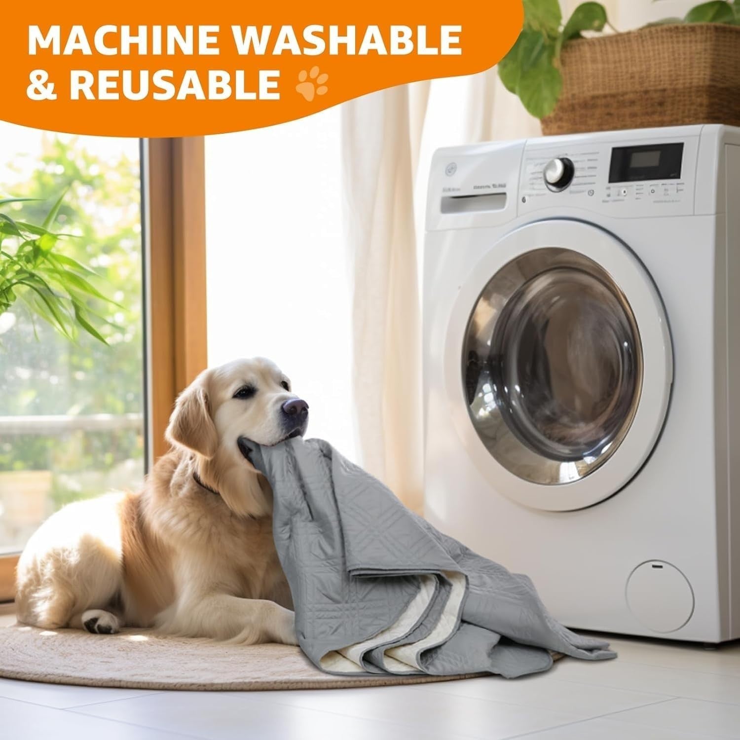 Waterproof Dog Blanket Couch Cover 137x208cm Anti-Slip Grey