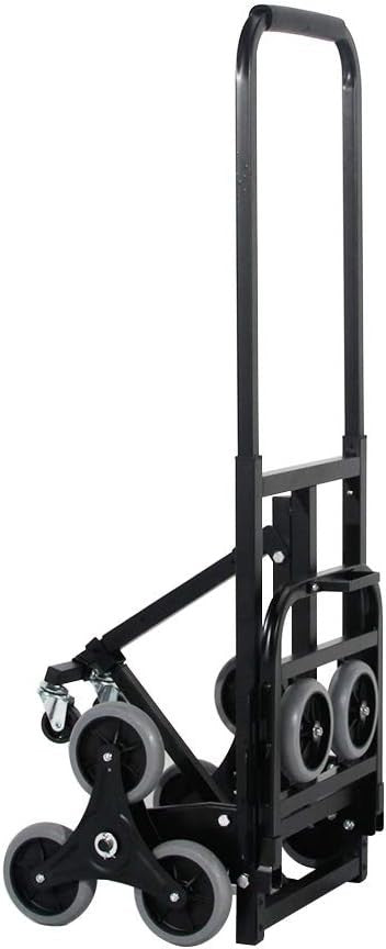 Heavy Duty Stair Climber Sack Truck 150kg Foldable Telescopic Handle 3-Wheel