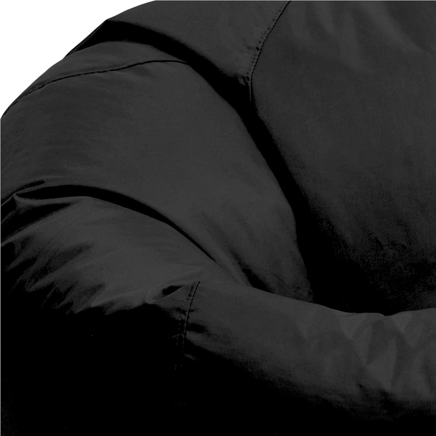 Kids Bean Bag Chair Large Water-Resistant Indoor Outdoor Seat Black