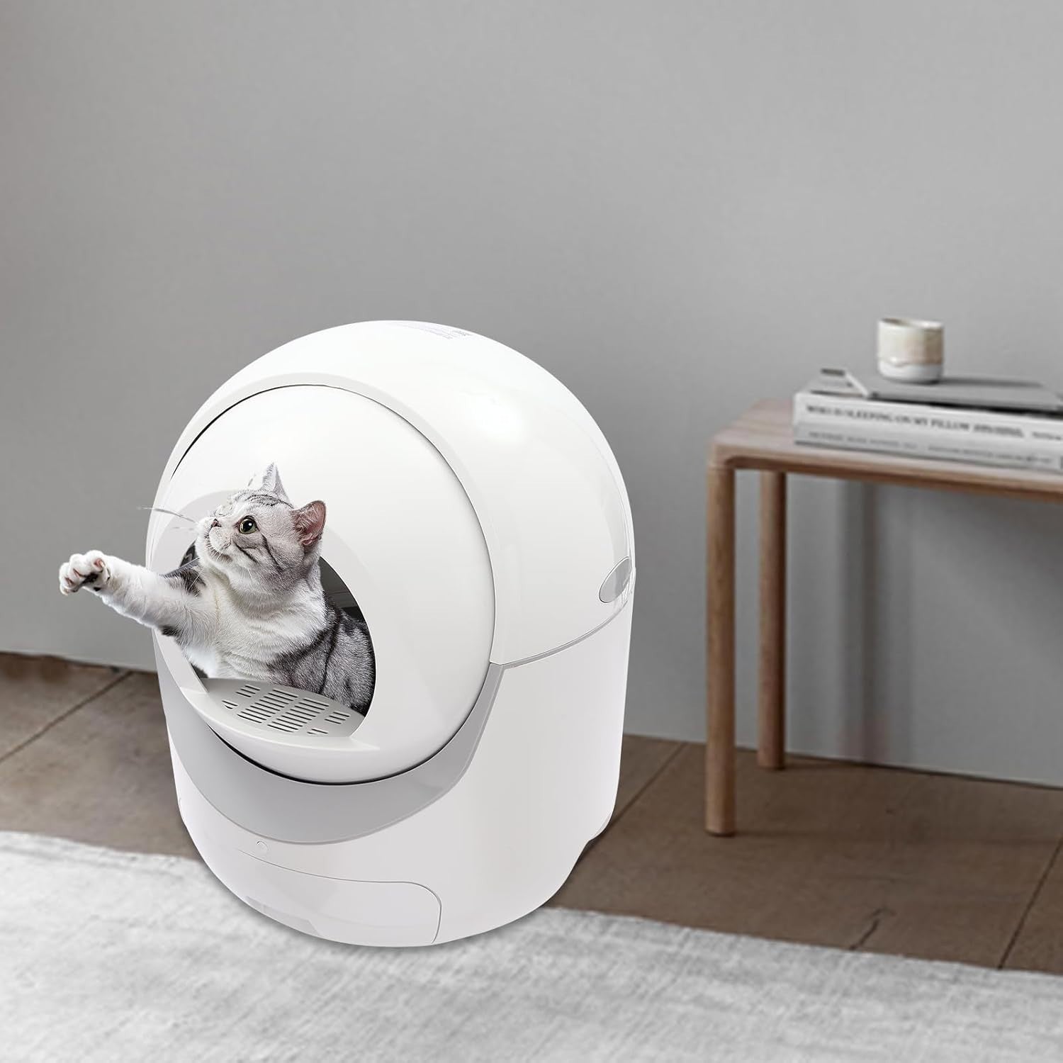 Self Cleaning Cat Litter Box 60L APP Control Auto Smart Multi Cat