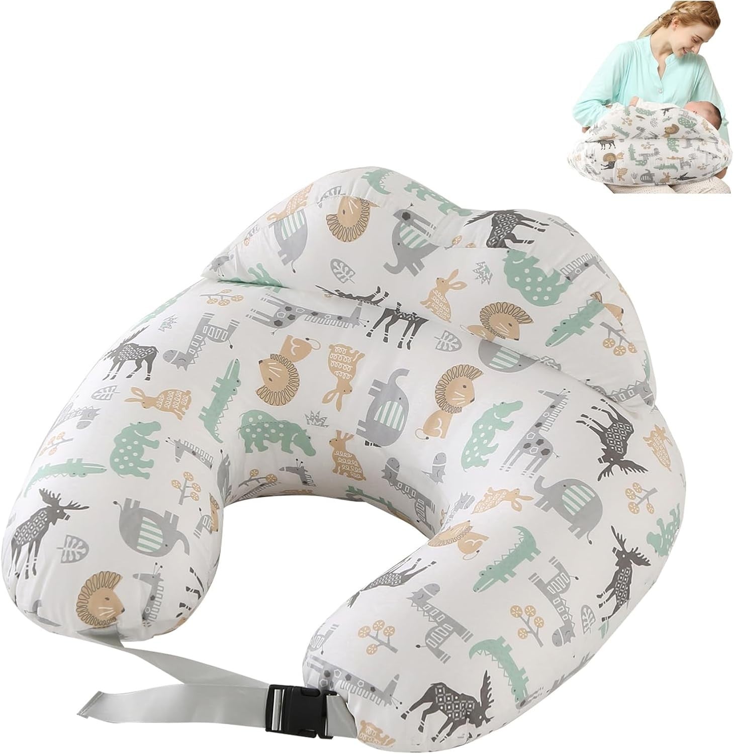 Pregnancy Pillow U Shape Full Body Maternity Nursing Support Pillow 24in