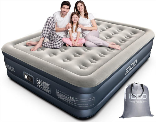King Size Air Bed Built-In Electric Pump Self Inflating Mattress