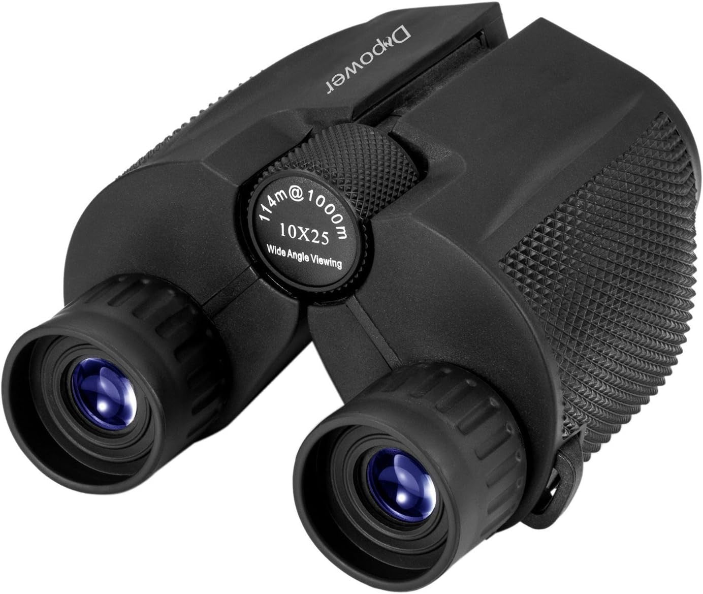 10x25 Compact Waterproof Binoculars HD Folding Travel Hiking Bird Watching