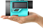 Golf Laser Rangefinder 600M Flag Lock Angle Height Speed LCD Compact