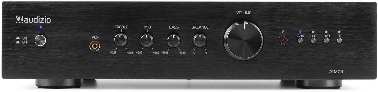 200W Stereo HiFi Amplifier Bluetooth RCA Home Audio 2-Channel