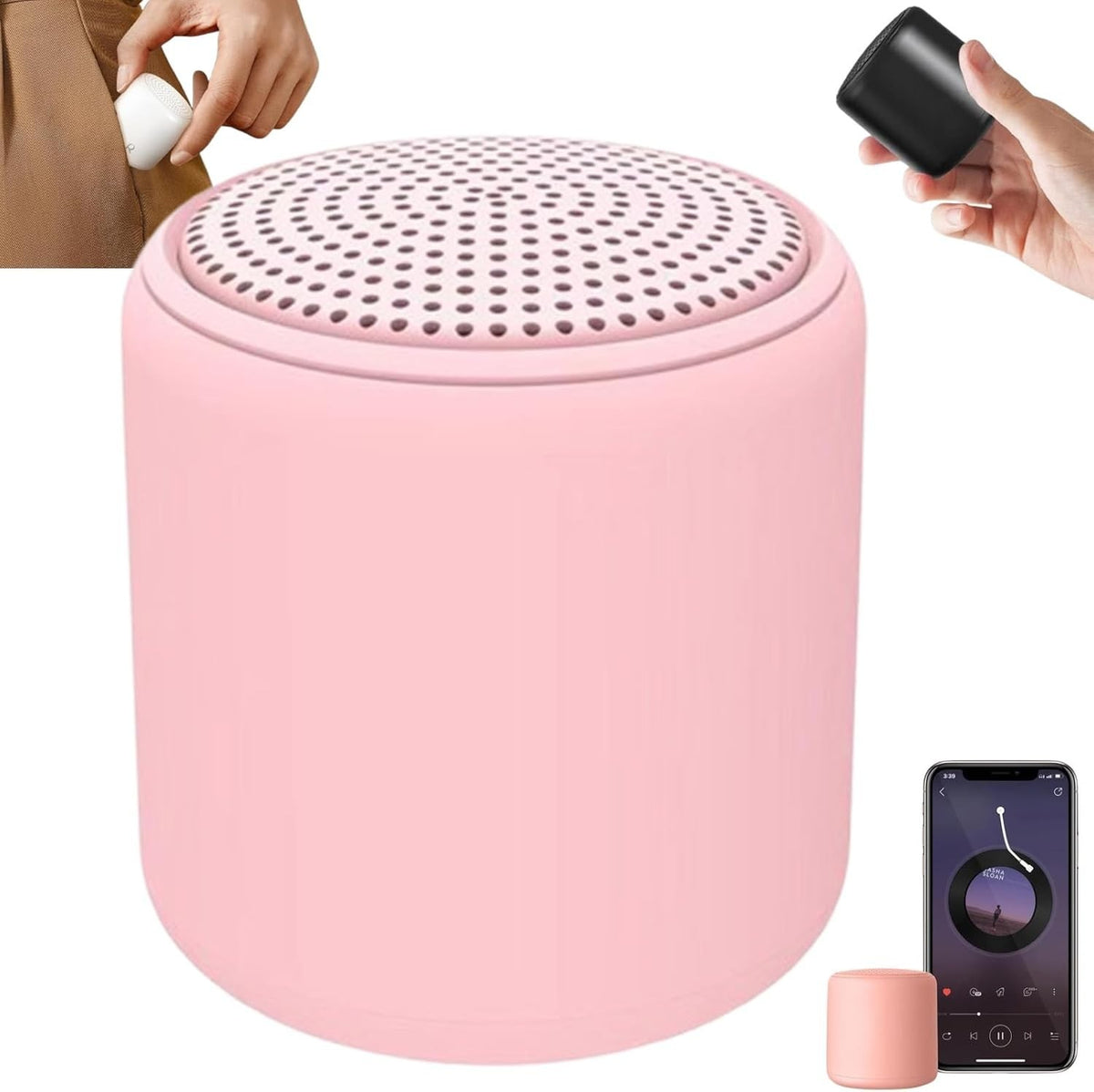 Portable White Noise Sound Machine Bluetooth Travel Mini Speaker