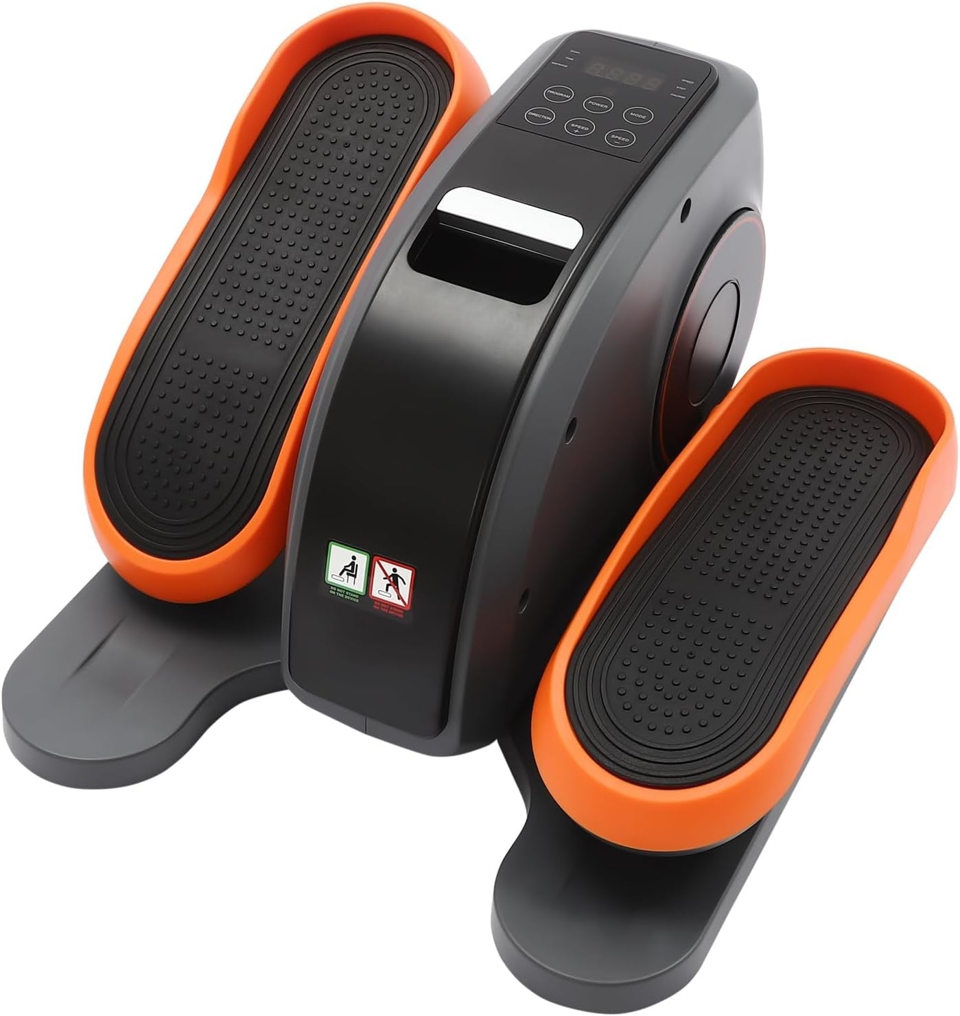 Under Desk Elliptical Pedal Exerciser Electric Quiet LCD Remote 10 Speeds