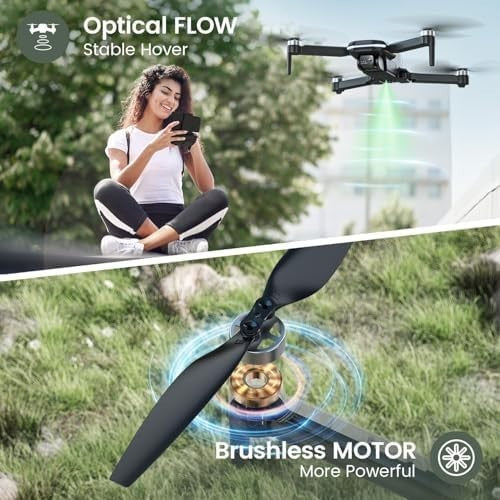 Holy Stone Foldable HS280D Drone with 1080P HD Camera & Brushless Motor