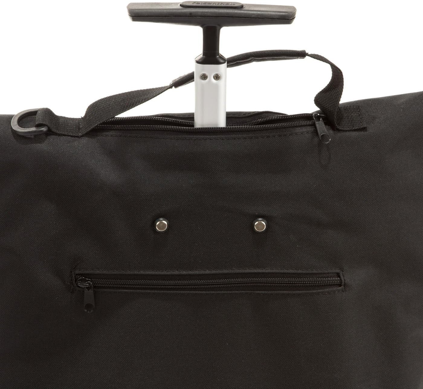 43L Reisenthel Trolley Bag with 2 Wheels & Telescopic Handle, Black