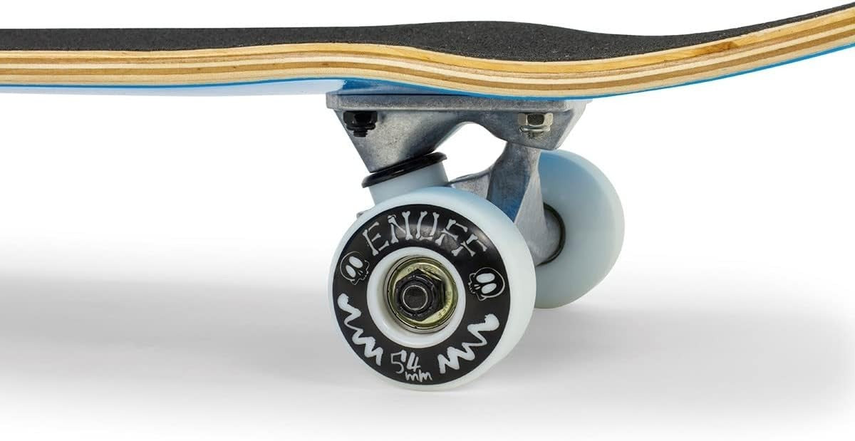 Skully Complete Skateboard 31.5" × 7.75" Blue Maple Wood Adult