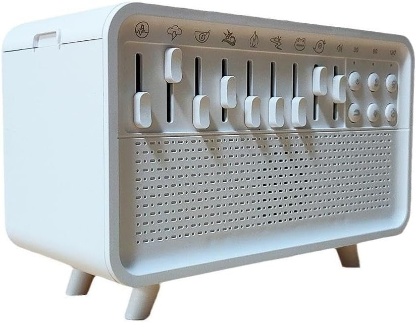 4-in-1 White Noise Machine with Bluetooth Speaker Humidifier & Night Light