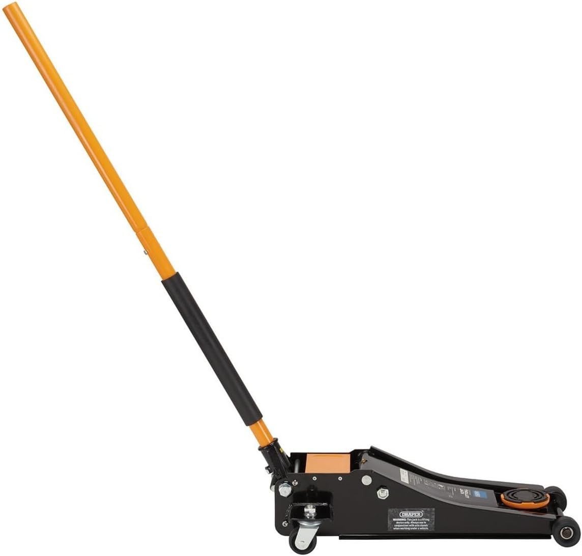 2.25 Ton Low Profile Trolley Jack Twin Piston Fast Lift 75–505mm Heavy Duty