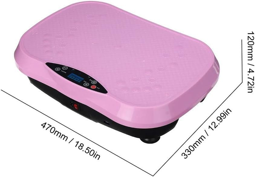 200W Standing Vibration Plate Mini Fitness Board Weight Loss 150kg