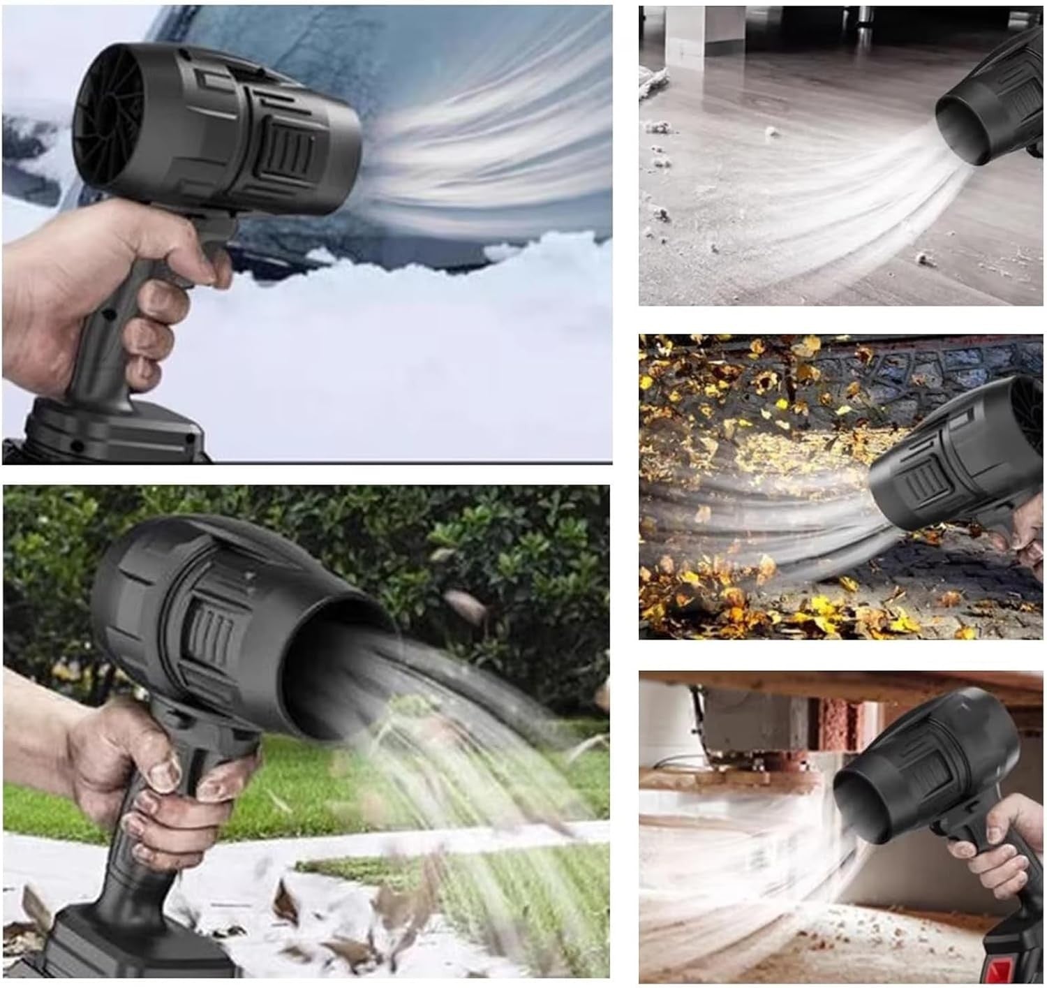 Cordless Leaf Blower Turbo Jet 30000RPM Handheld Electric Air Blower