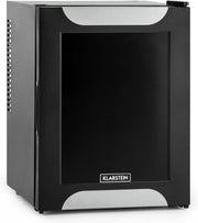 32L Mini Fridge Black Portable Cooler and Drinks Refrigerator Silent