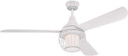 Westinghouse 132CM Graham Ceiling Fan, LED Light, Remote, Reversible, White