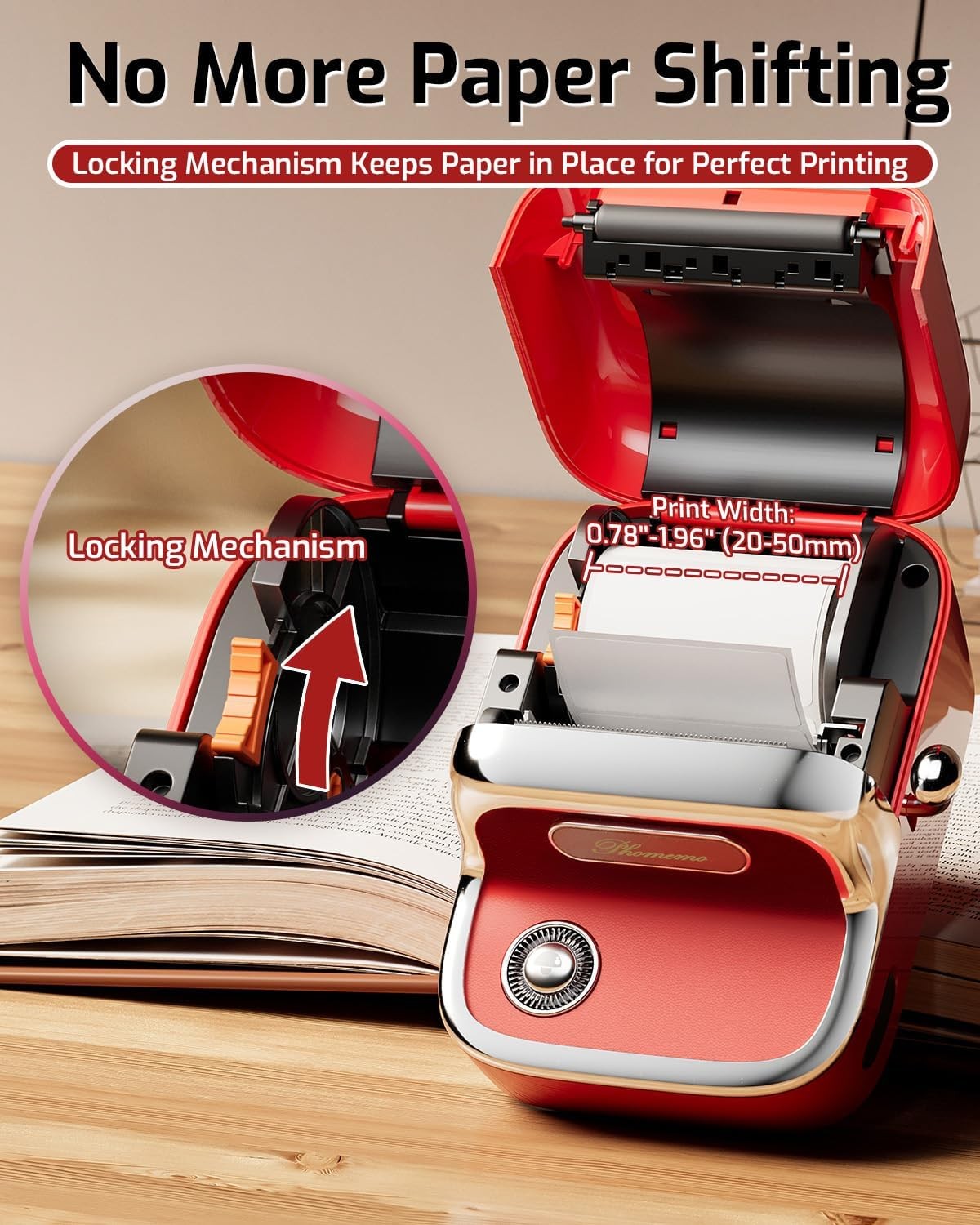 Phomemo M150 Label Maker Machine Bluetooth Sticker Printer