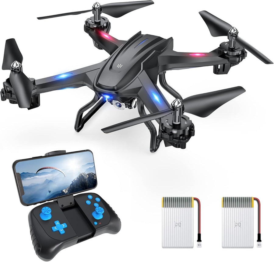 2K HD Drone Quadcopter Adults Kids Gesture Voice Control VR Ready RC