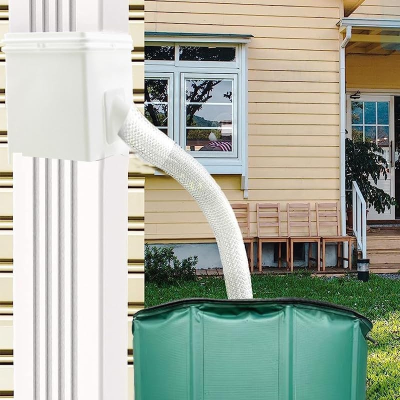 160L Collapsible Garden Water Butt with Tap & Zip Lid – Portable PVC Tank