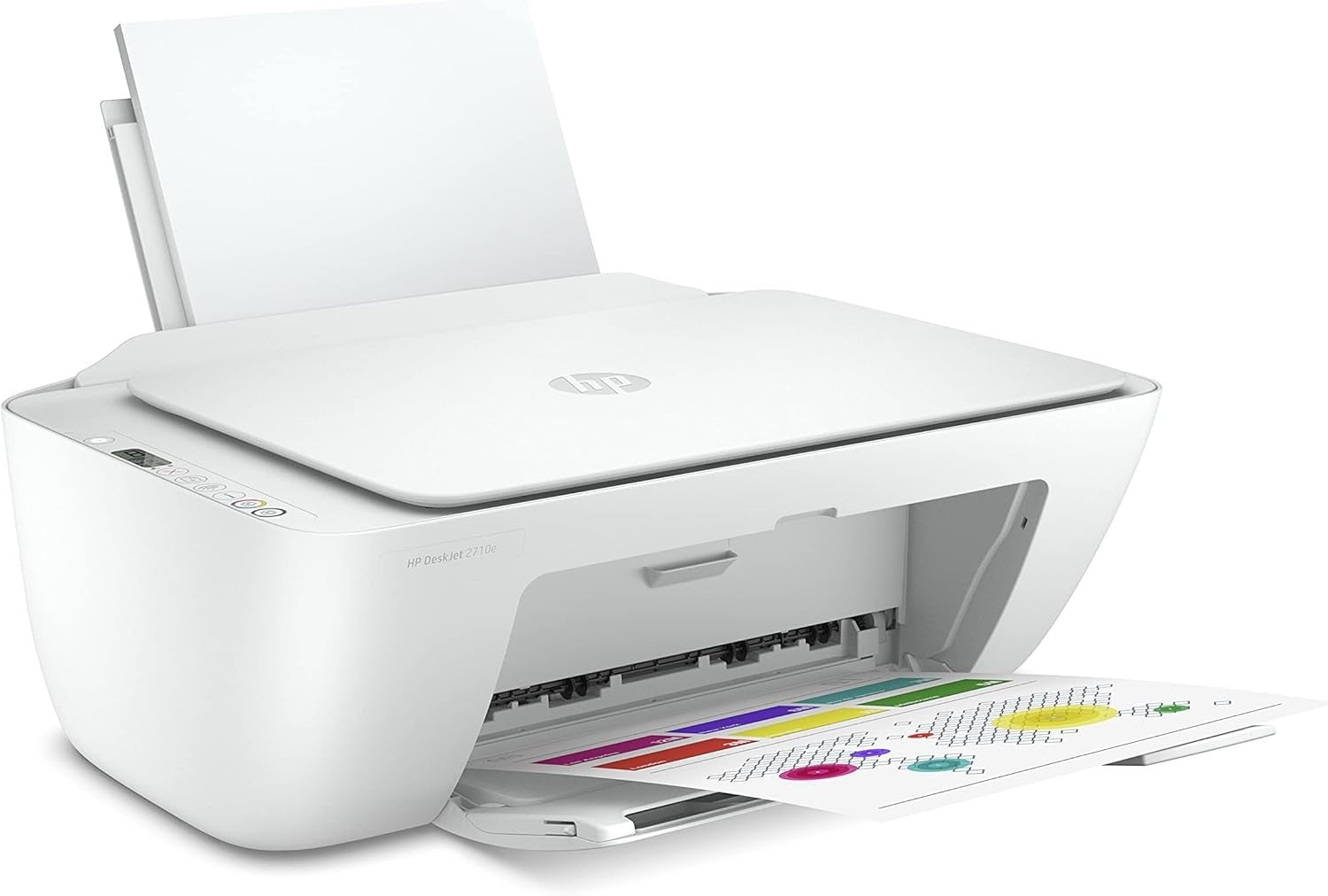 Wireless A4 Colour All-In-One Inkjet Printer Scanner White WiFi Home!!