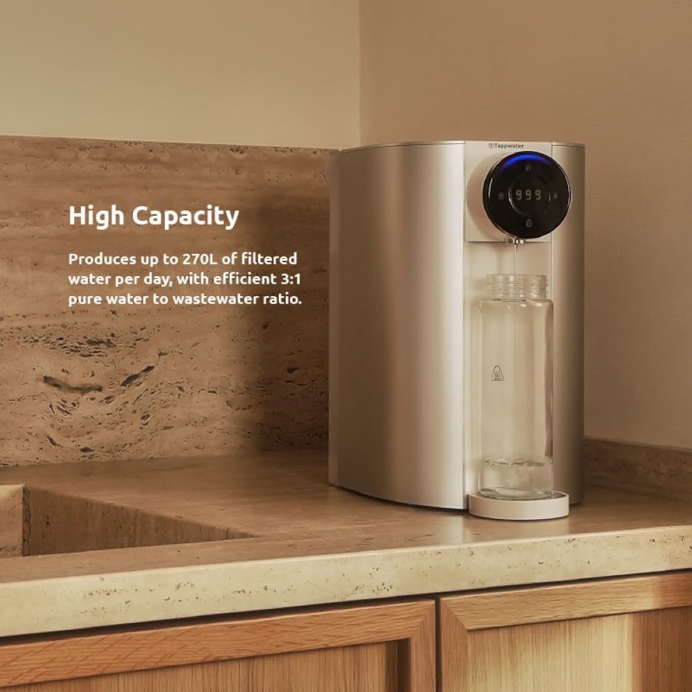 Countertop Reverse Osmosis Water Purifier Hot Cold Touch Control