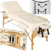 Adjustable Foldable Massage Bed Portable Spa Beauty Treatment Table 70cm