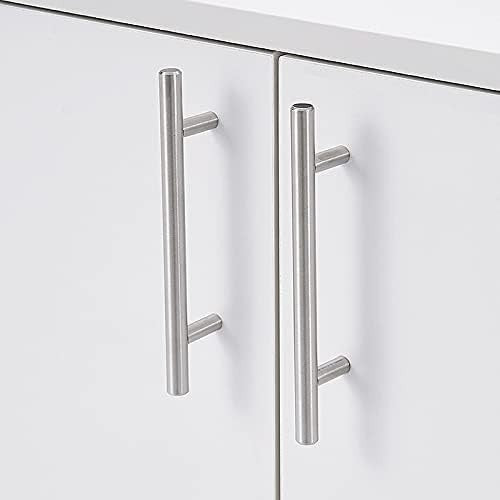 White Lockable Lateral Filing Cabinet 2 Door Office Storage Unit