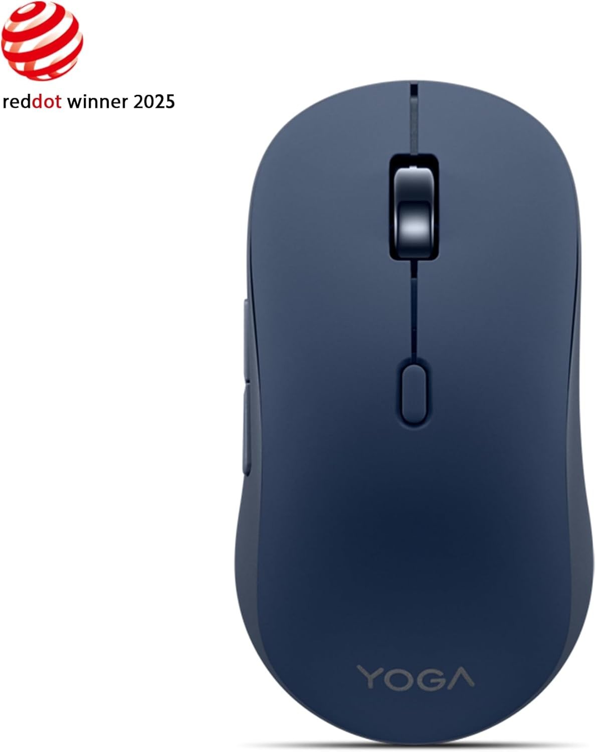 Silent Bluetooth Mouse Multi-Device 6 Button Ergonomic Blue