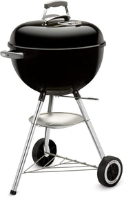 47cm Charcoal Kettle BBQ Grill with Lid Thermometer Tripod Stand Outdoor Cooking