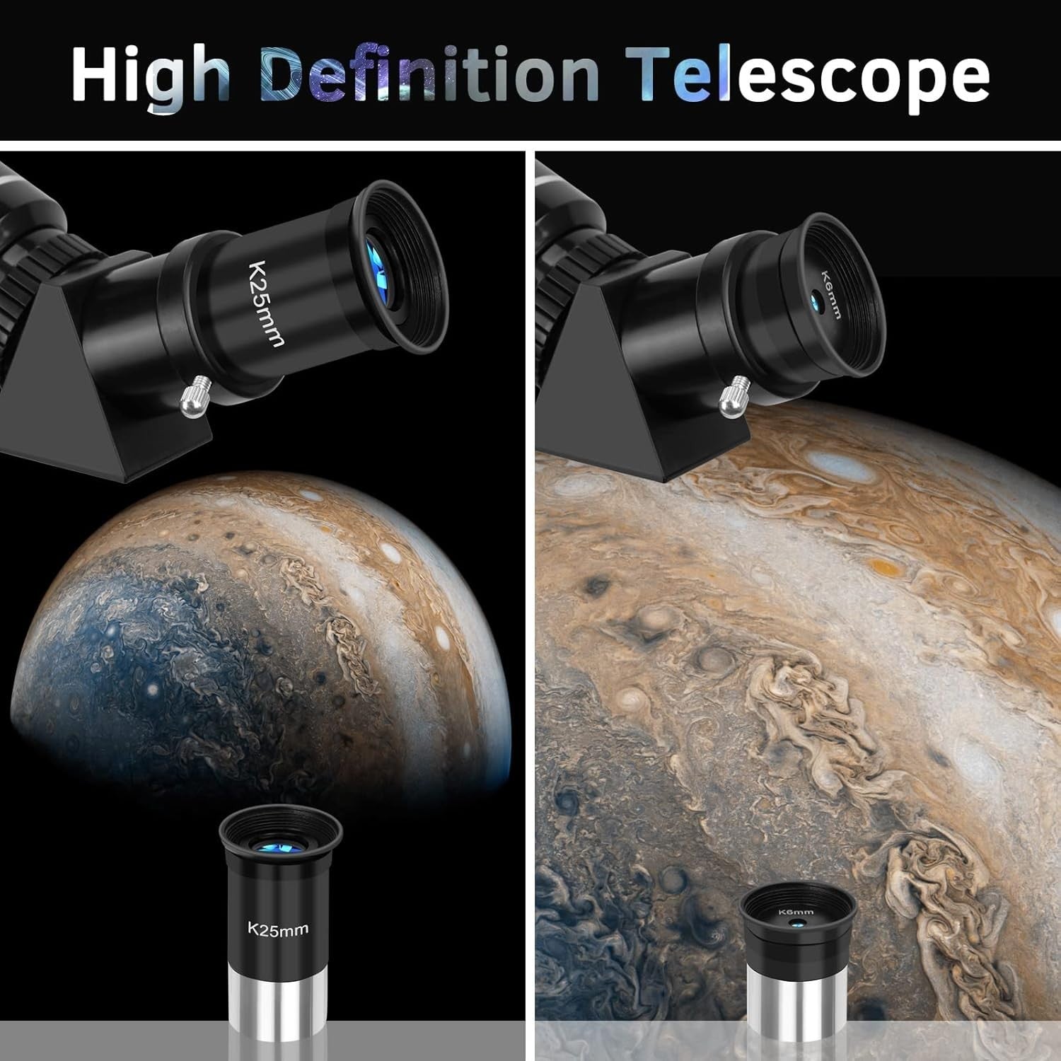 Kids Astronomy Telescope 70/400mm Beginner Scope with Tripod & Phone Adapter