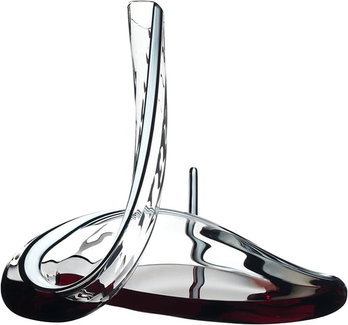 Luxury Handblown Crystal Mamba Wine Decanter 1.5L Elegant Aerator Ornament