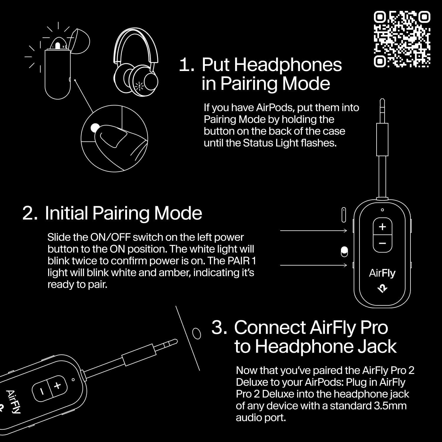 Bluetooth 3.5mm AUX Transmitter Receiver Low Latency Airplane Adapter
