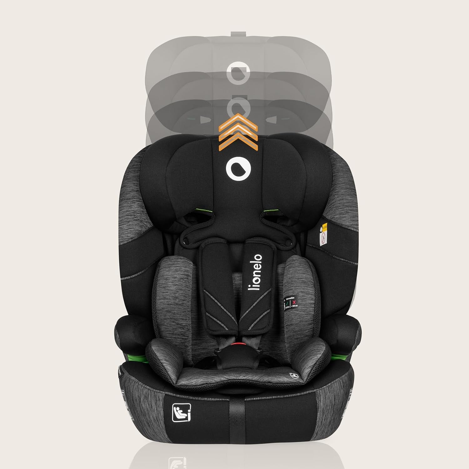 i-Size Child Car Seat Group 1/2/3 9–36kg Adjustable Headrest Protection