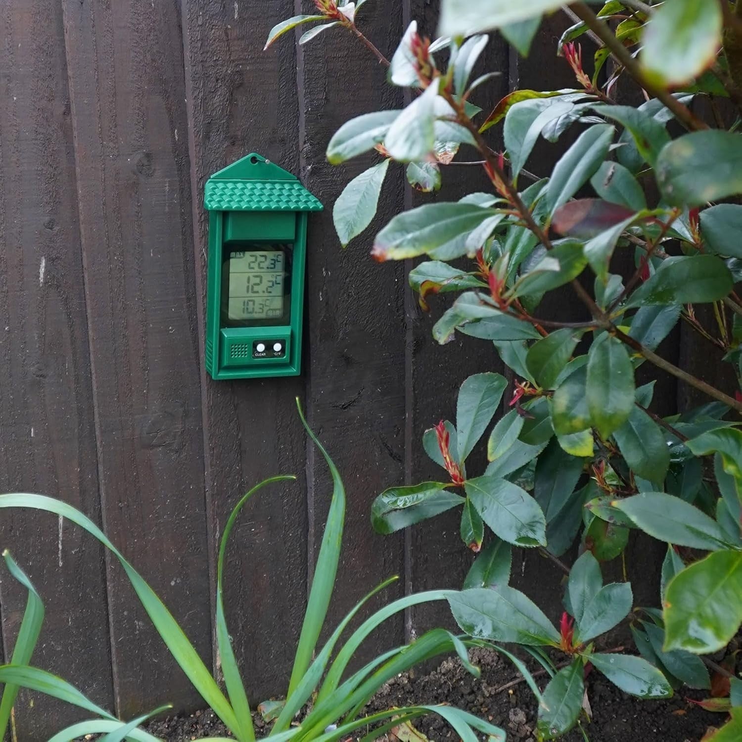 Digital Max Min Thermometer for Greenhouse Conservatory Garden Grow Room