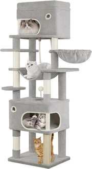 178cm Tall Cat Tree Tower Multi-Level Scratching Posts Condos
