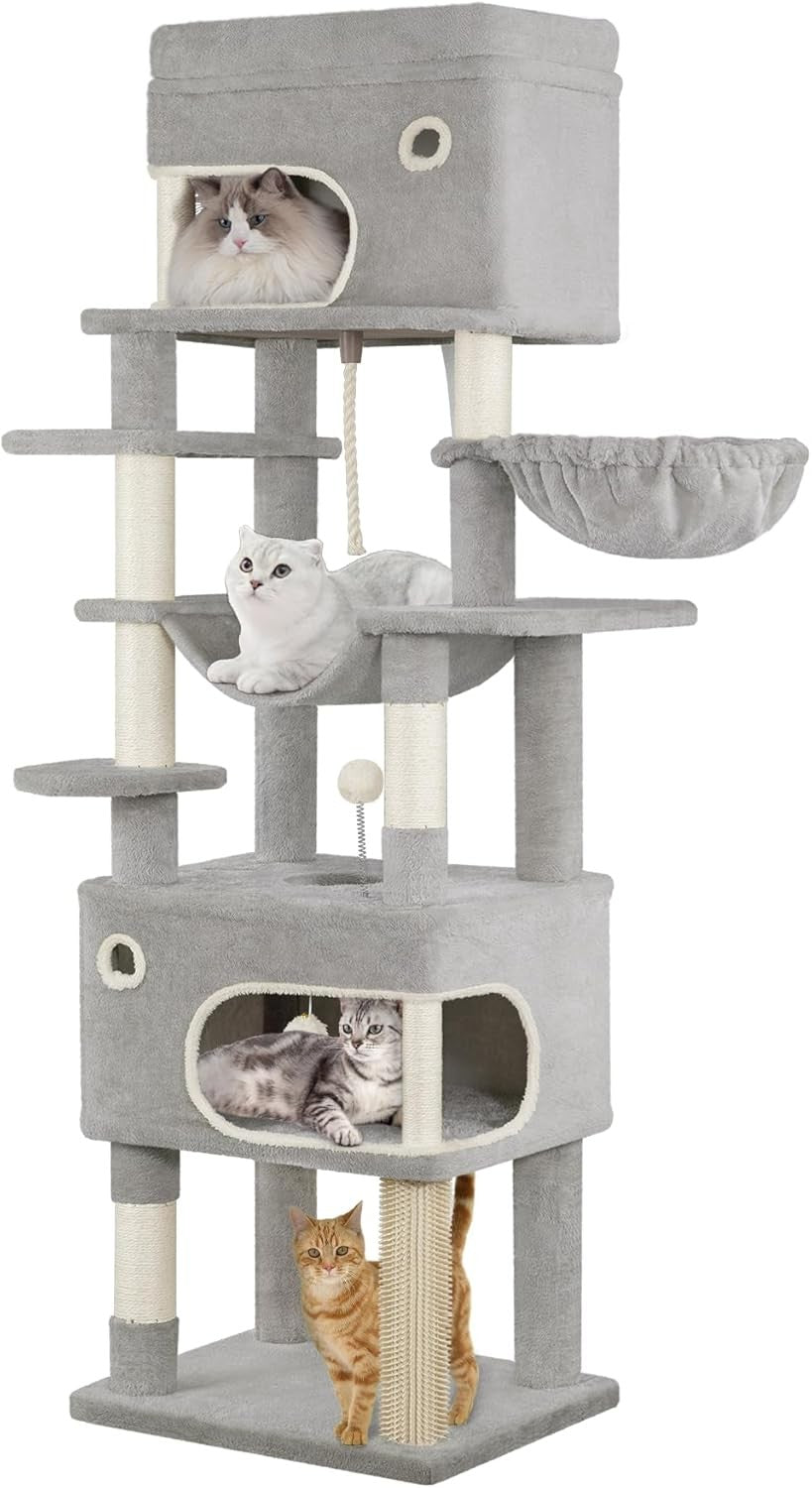 178cm Tall Cat Tree Tower Multi-Level Scratching Posts Condos