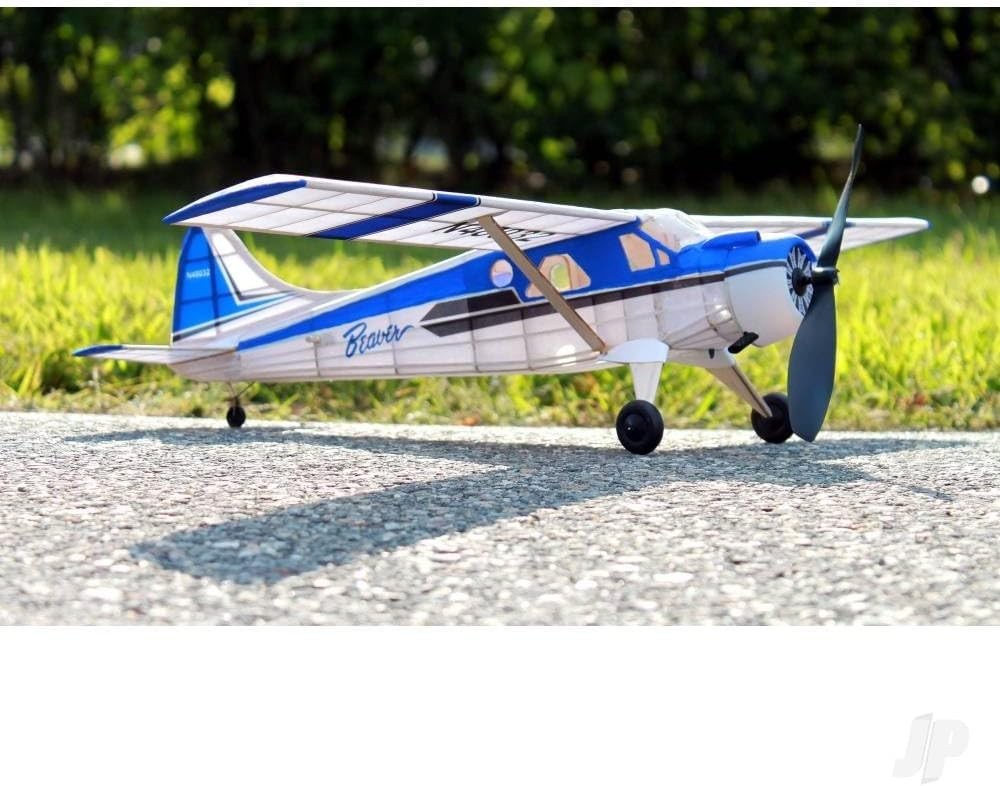 Powered Balsa DHC-2 Beaver Model Kit 305 Motorised RC Plane 53cm Build