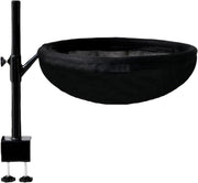 360° Rotating Cat Desk Hammock Washable Clamp On Bed Black