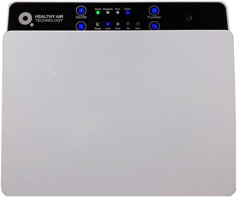 Compact HEPA Air Purifier Wall Mount PM2.5 Virus Odor 5min Clean