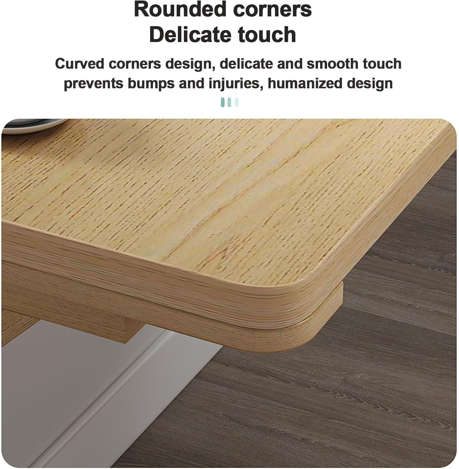 Wall Mounted Folding Table Space Saving Desk for Kitchen Bedroom Office