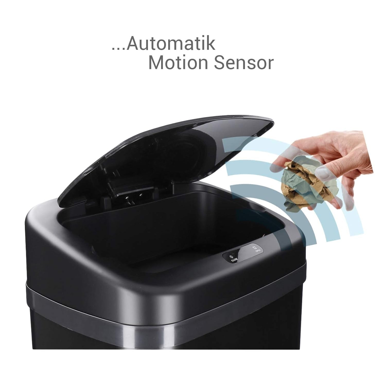 40L Automatic Sensor Kitchen Bin Touchless Soft Close