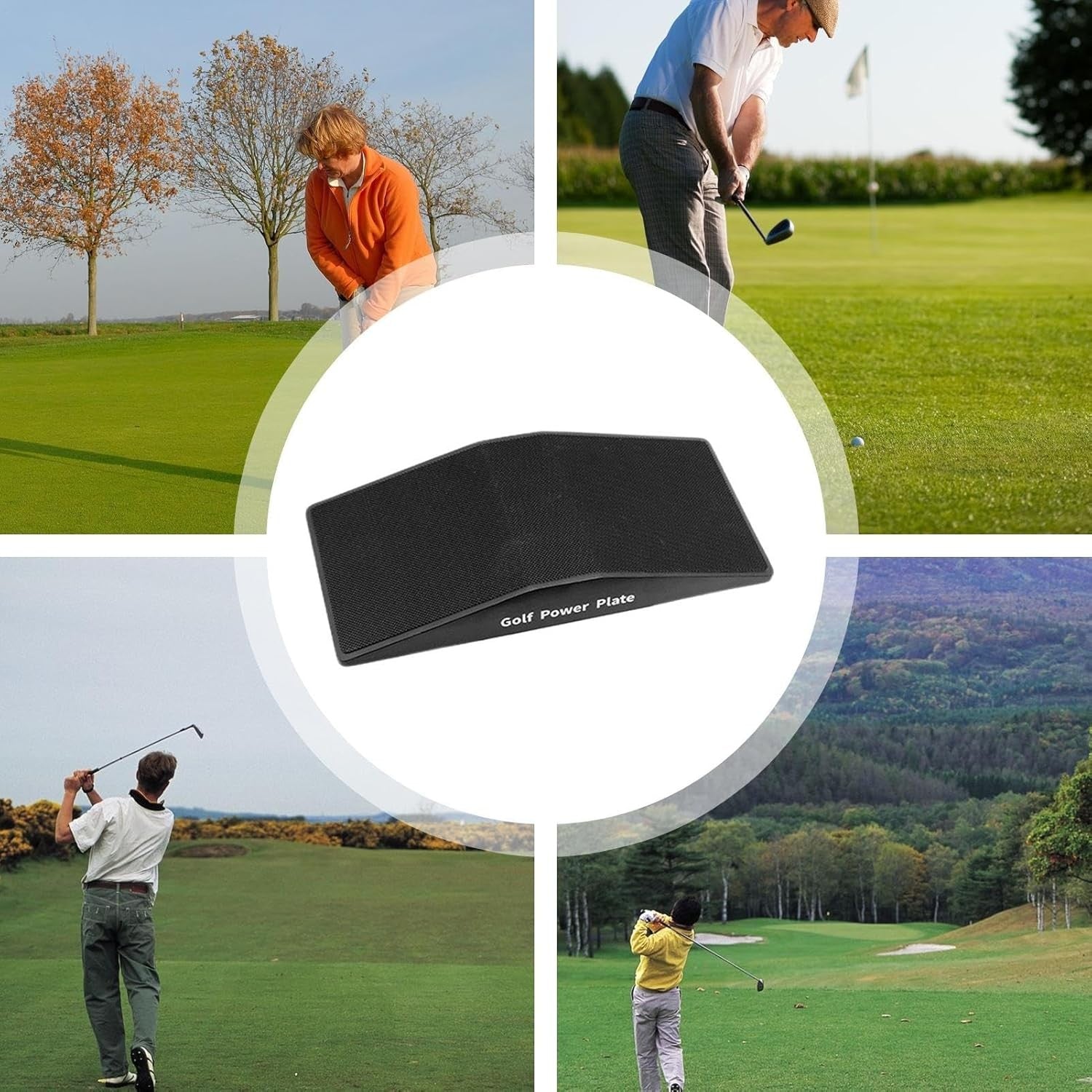 Golf Swing Training Aid Putting Pressure Plate Trainer