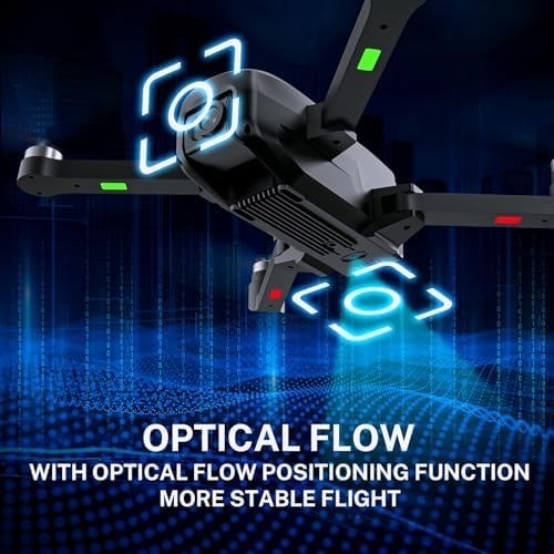 4K HD Drone w/ Brushless Motor Optical Flow Altitude Hold 30Min Flight
