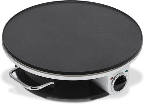 13" 1200W Electric Crepe Maker | Non-Stick Pancake Griddle Adjustable Temp