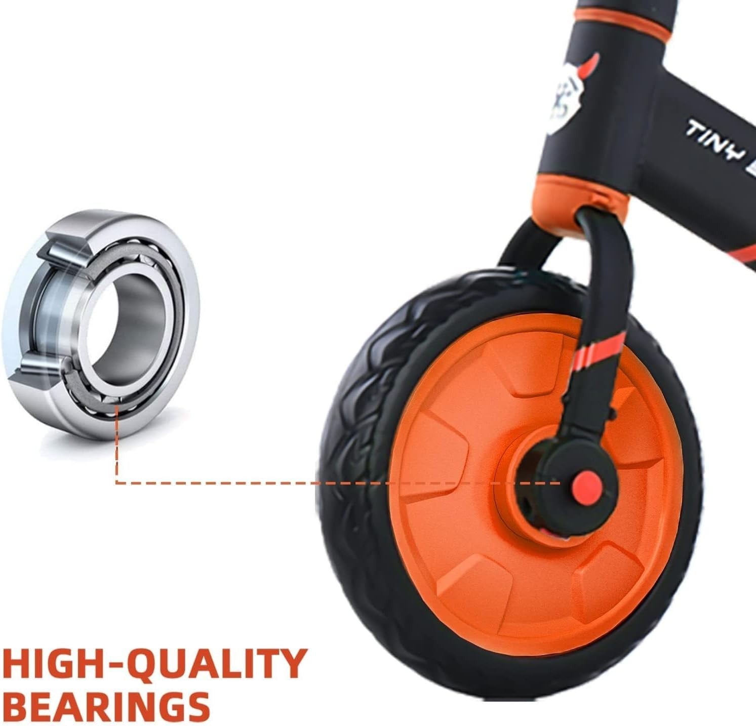 4 in 1 Kids Balance Bike 12" Pedal Tricycle Training Wheels Toddler Bike
