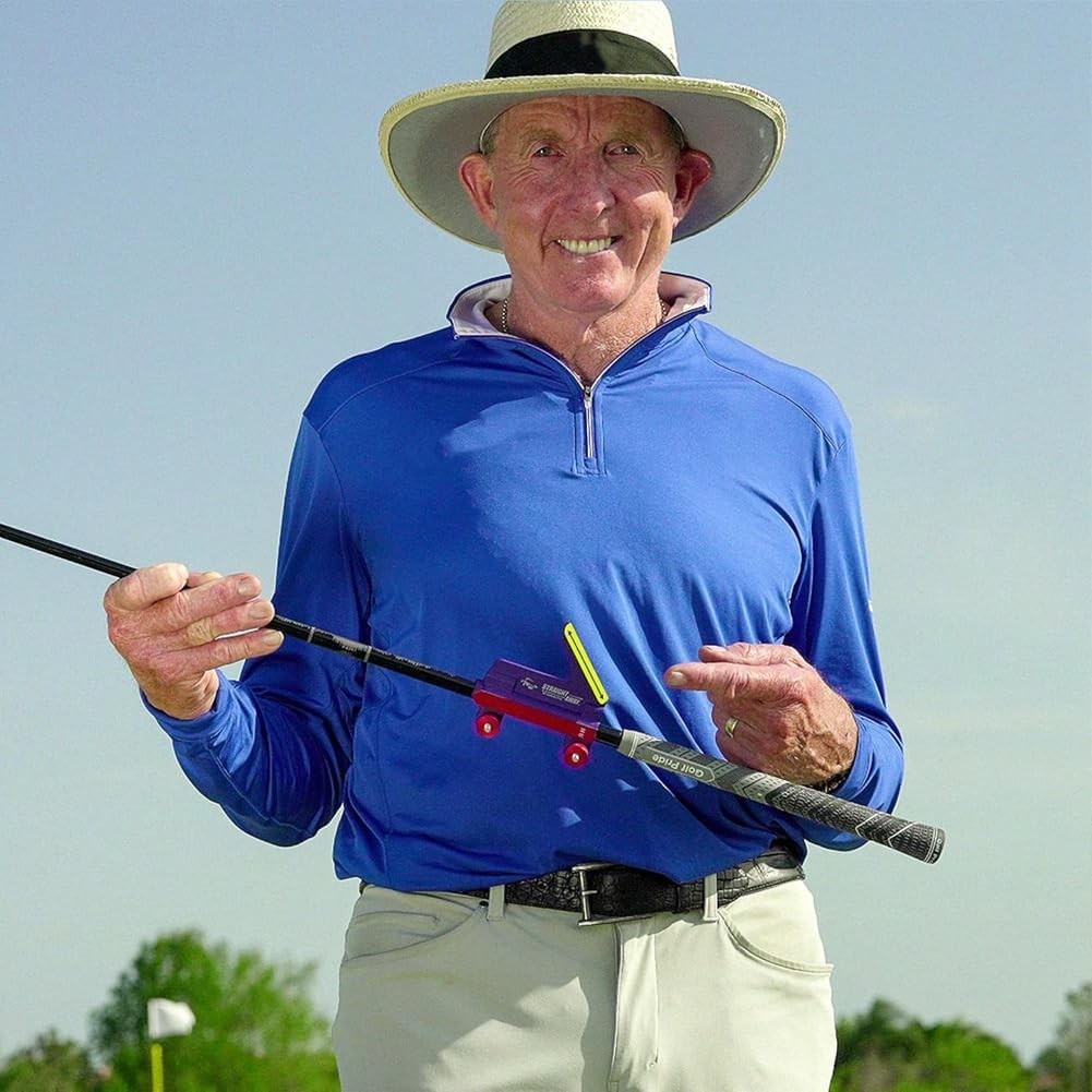 Golf Swing Path Trainer Plane Guide Instant Feedback Aid