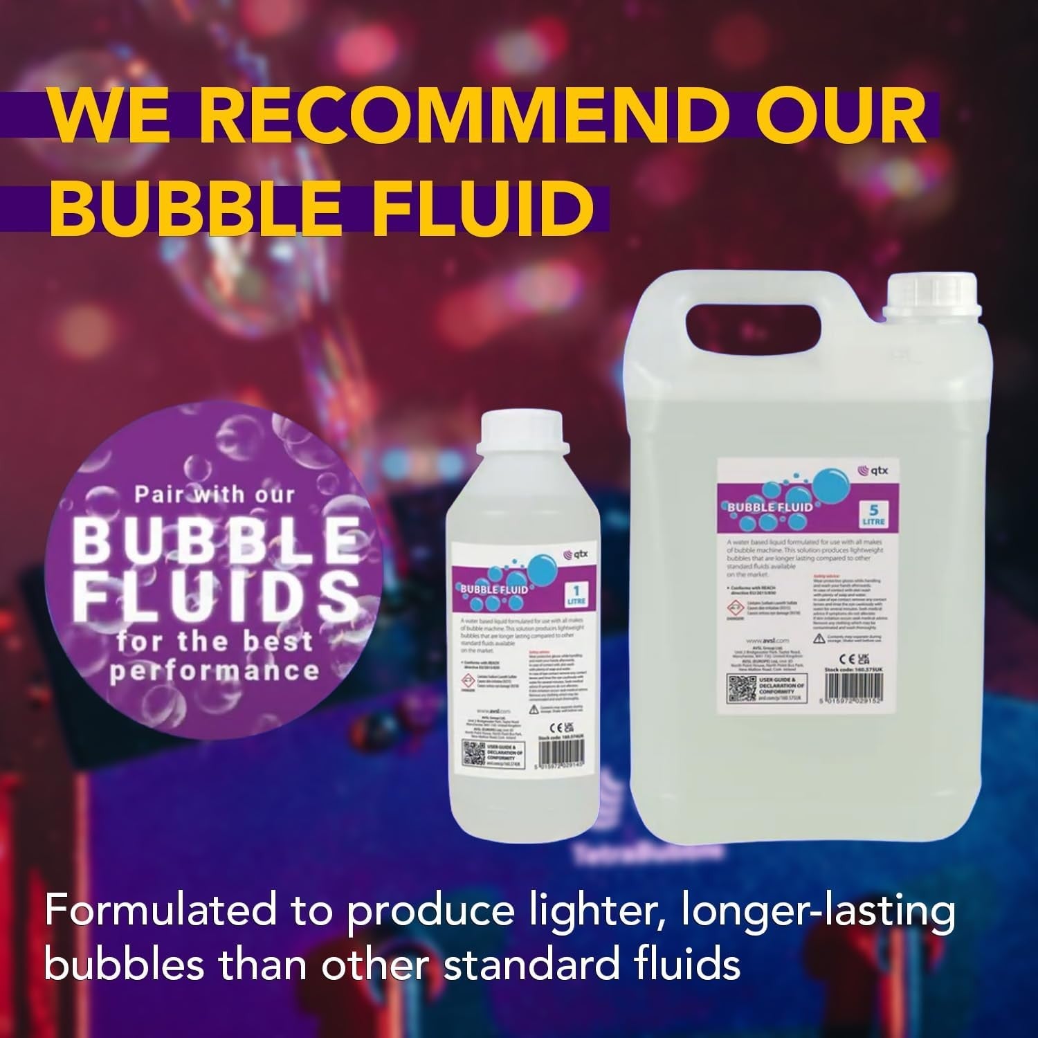 USB Bubble Machine Compact Portable 45 Min High Output