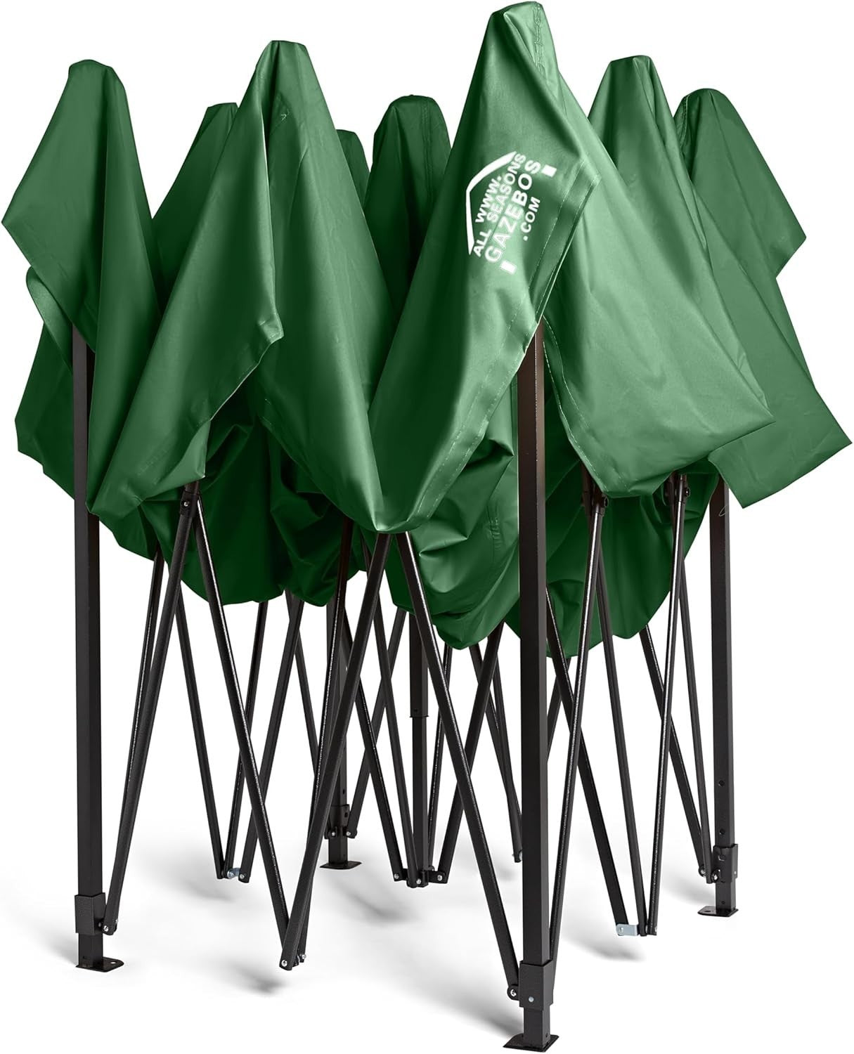 All Seasons 3x3M Pop Up Gazebo, Outdoor Canopy with Wheeled Bag