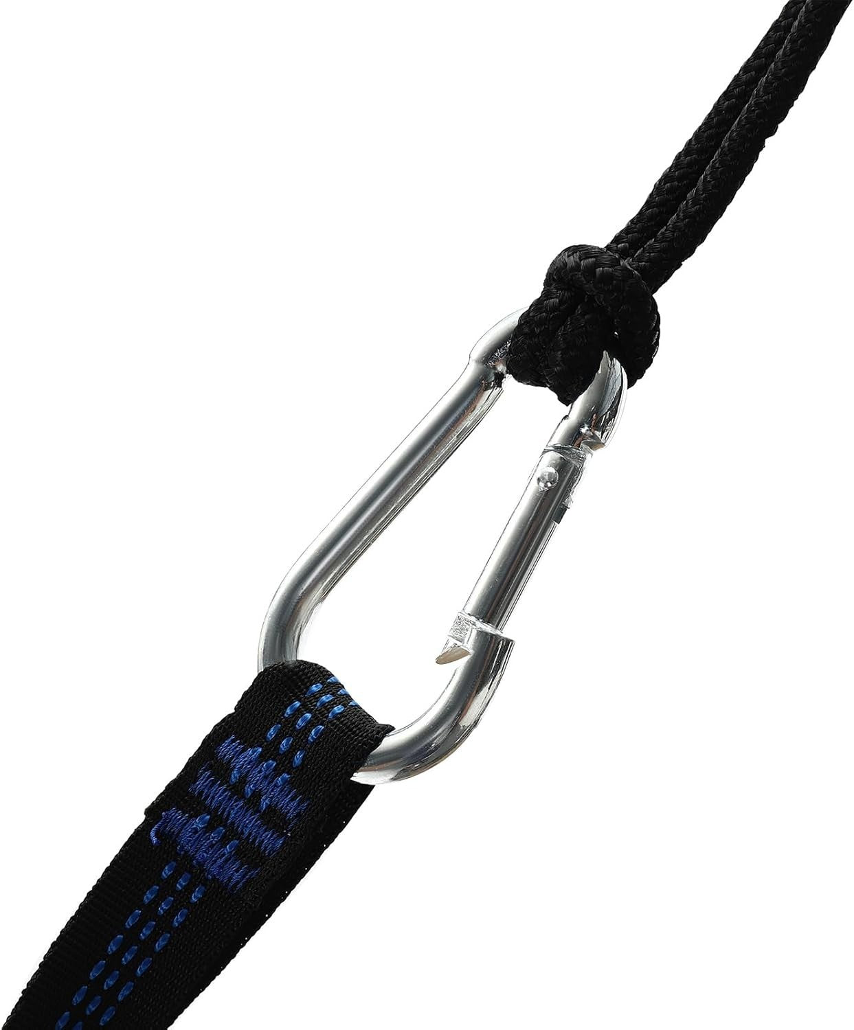 Portable Camping Hammock 270x140cm Double Nylon w/ Straps & Carabiners