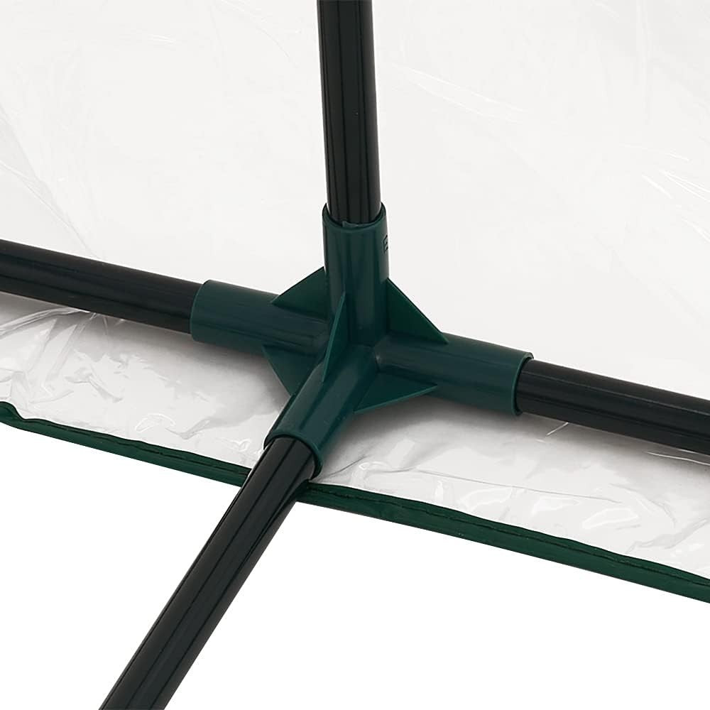 Compact Walk-In Greenhouse 3 Tier 6 Shelves PE Cover for Plants & Seedlings